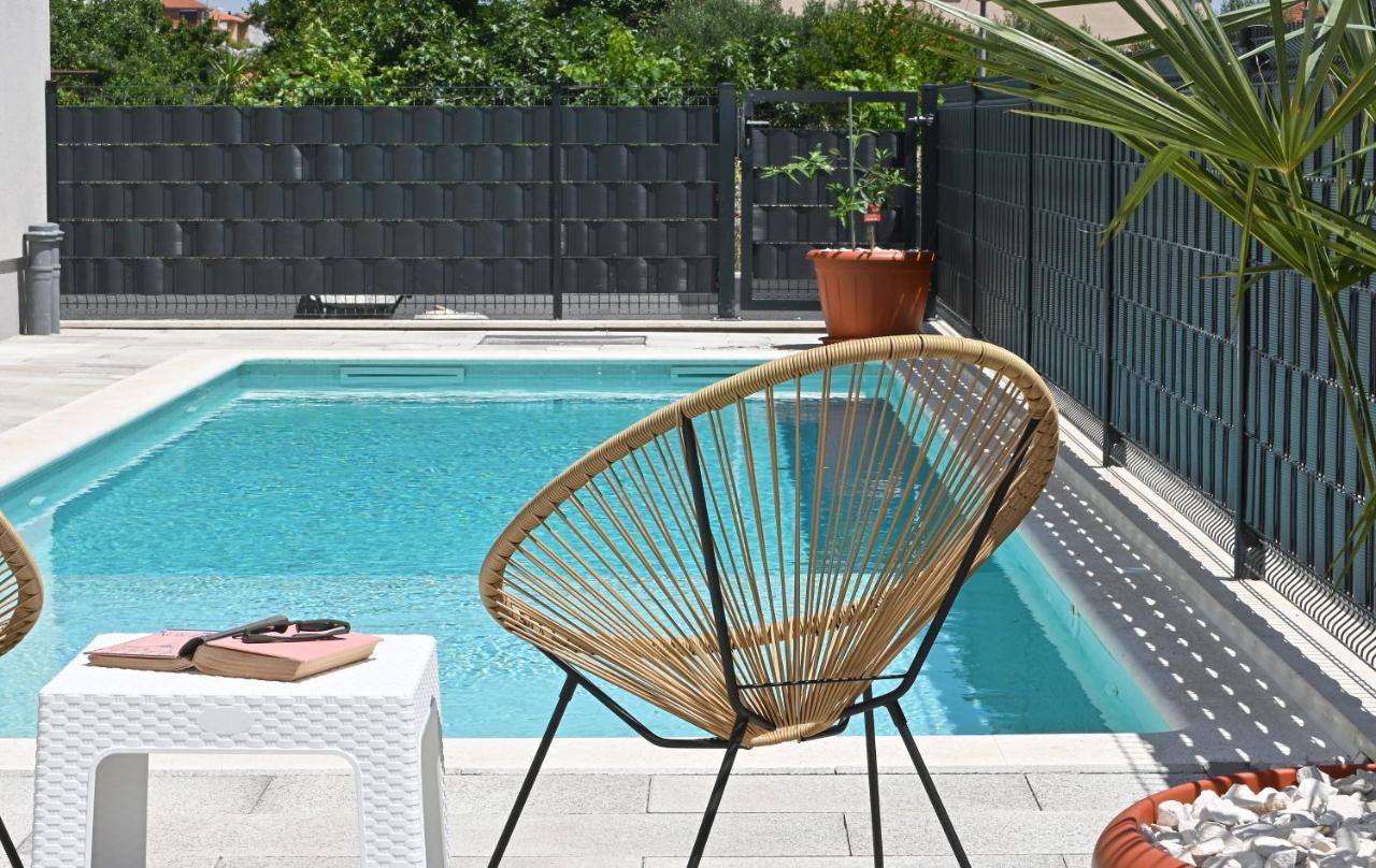 Luxury Apartment Maravic With Private Pool Trogir Exterior foto